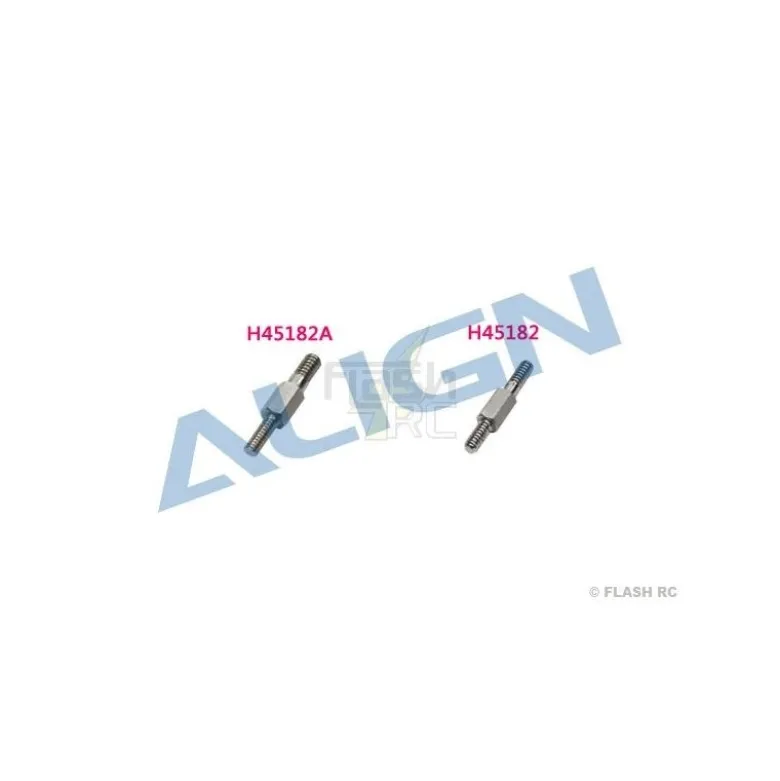 H45182A - Chapes + biellettes DFC - TREX 450 DFC Align