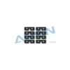 H60074A - Supports de Servos carbone (8 pcs) - TREX 600E Align