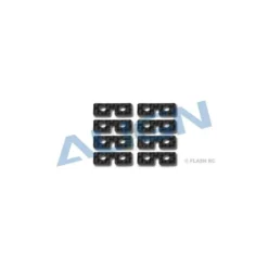 H60074A - Supports de Servos carbone (8 pcs) - TREX 600E Align