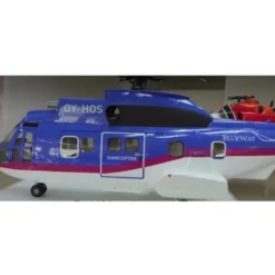 Helicoptere Classe 800 225 Blue White Super Puma KIT Version
