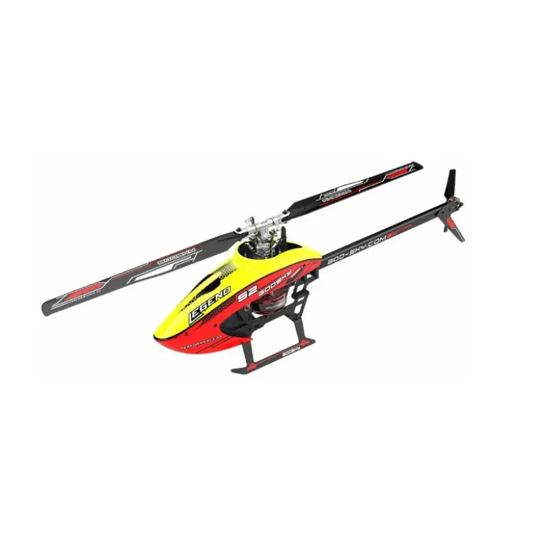 Helicoptère Goosky S2 Rouge/Jaune Standard BNF version