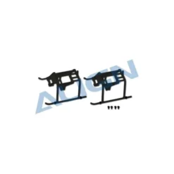 H15F001XAT - Train atterrissage noir (2 pcs) - T-REX 150 Align