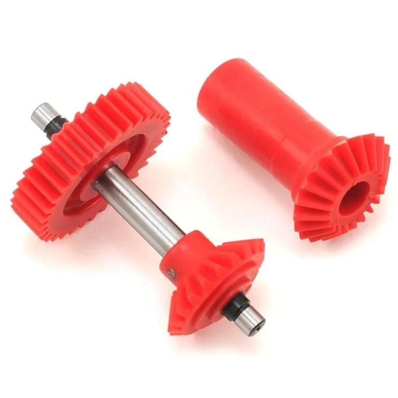H60G002AXT - Pignon d'entrainement 34 dents M0.8 rouge - TREX 600E Align