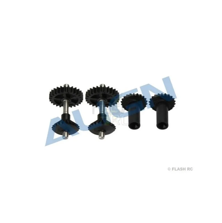 H45G001XX - Pignons entrainement anticouple M0.6 26 dents - T-REX450 PRO Align