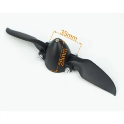 Hélice repliable 6x3, cone 32mm, axe 3,00m