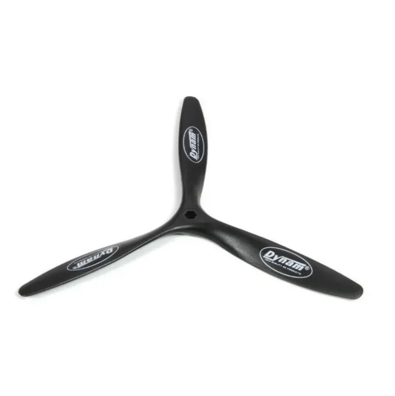Hélice tripale 8x6 reverse Dynam DYP-1015 (pour DC3, Catalina, Cessna 310)