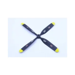 Hélice 7.5x4 (4 pales) pour P51 V2/ P47 V2/ F4U V2/ A1 V2 (env.800mm) FMS