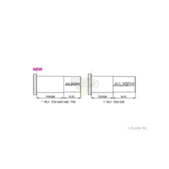 HN6064BA - Roue libre+manchon - TREX 550E Align