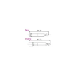 HN6051 - Set fixation Gyro 600 Nitro T-REX 600 NITRO