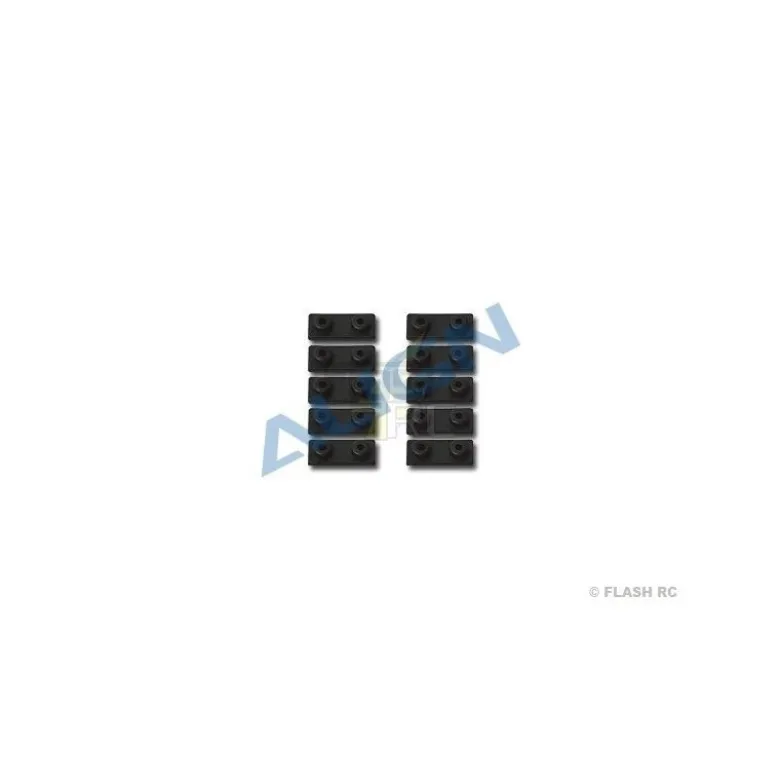 HN6062 - Support fixation Servo (10 pcs) - TREX 550E Align