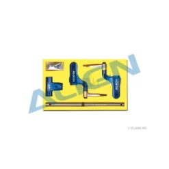 H45162QNT - Tête de rotor DFC bleue - TREX 450 PRO Align