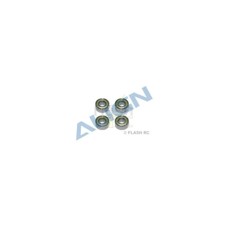 HS1030 - Roulement MR63ZZ (dia.3 x dia.6 x 2.5mm) (4 pcs) - TREX 500 Align