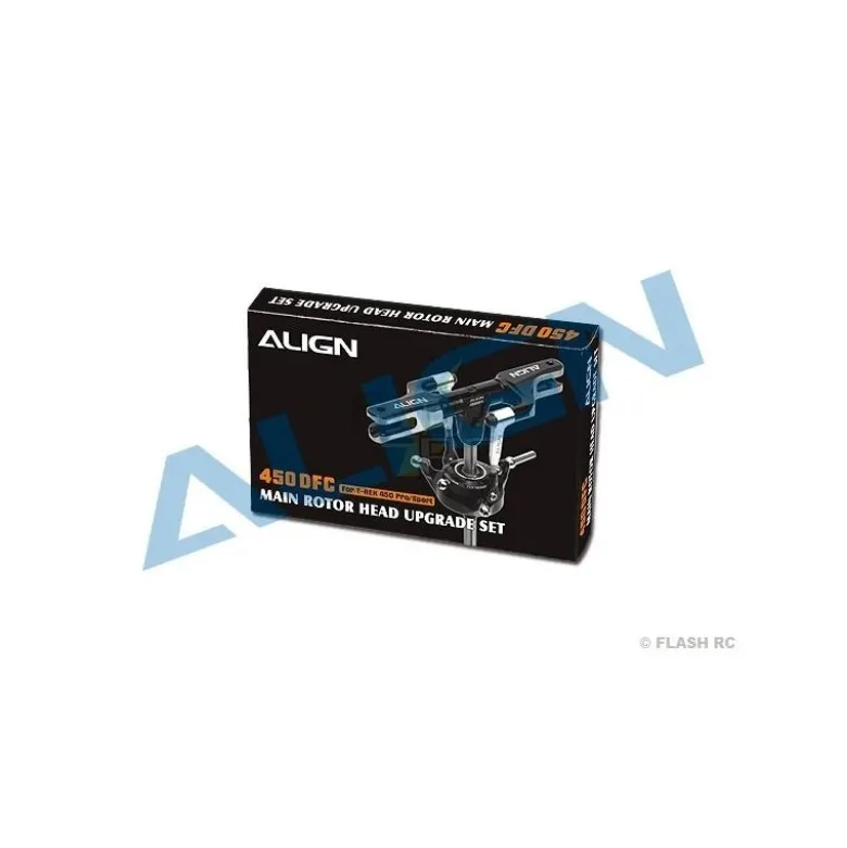 H45162 - Tête de rotor DFC noire - TREX 450 PRO Align