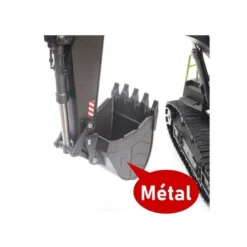 Huina Excavatrice Godet Métal 1/14ème RTR (CY1593)