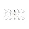 H70109 - Visserie - pour TREX 550E au TREX 700 Align