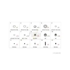 H70109 - Visserie - pour TREX 550E au TREX 700 Align