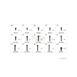 H70109 - Visserie - pour TREX 550E au TREX 700 Align