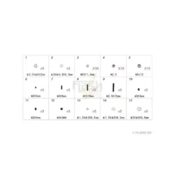 H45168 - Visserie - pour T-REX250 à TREX 500 Align