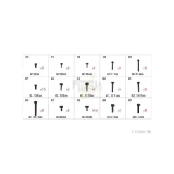 H45168 - Visserie - pour T-REX250 à TREX 500 Align