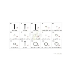 H45168 - Visserie - pour T-REX250 à TREX 500 Align