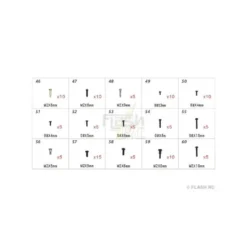 H45168 - Visserie - pour T-REX250 à TREX 500 Align