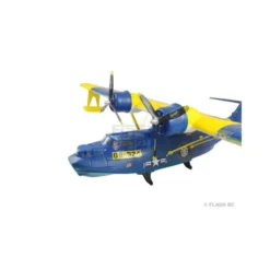 Hydravion Dynam PBY Catalina bleu-jaune PNP env.1.47m