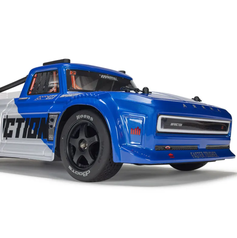 1/8 INFRACTION 223S DSC 4X4 RTR Brushless All-Road Street Bash Truck, Blue/Red