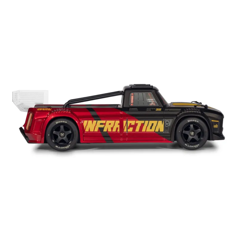 1/8 INFRACTION 223S DSC 4X4 RTR Brushless All-Road Street Bash Truck,Black/Red