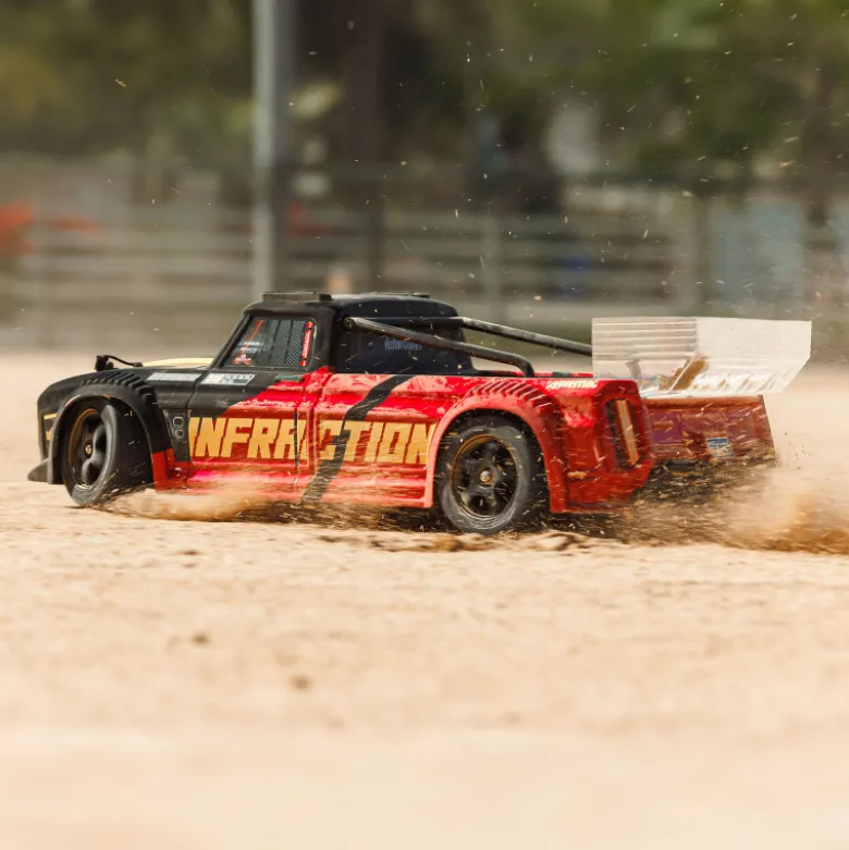 1/8 INFRACTION 223S DSC 4X4 RTR Brushless All-Road Street Bash Truck,Black/Red