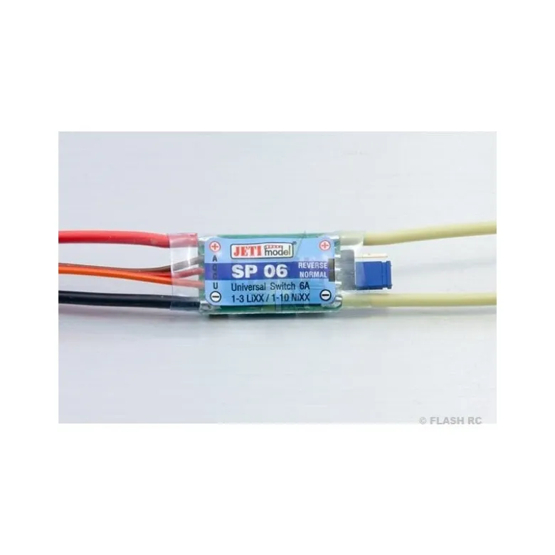 Interrupteur RC SP06 6A JR - Jeti