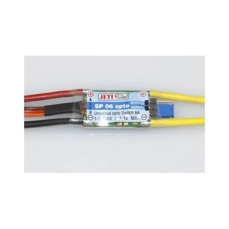 Interrupteur RC SP06 OPTO 6A JR - Jeti