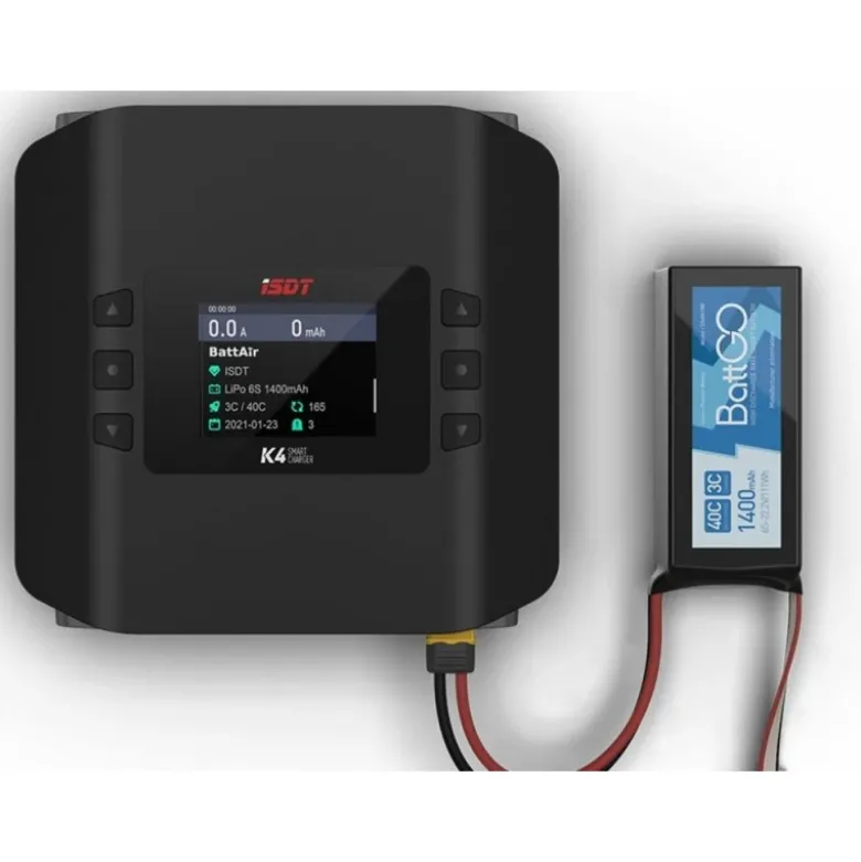 ISDT K4 DUAL AC 400W / DC 600Wx2