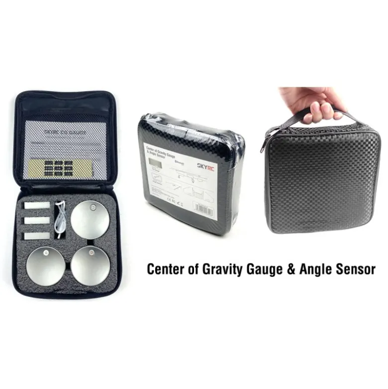 Jauges Bluetooth de CG (CGG-020) et d'angle (SAM-020) Sky-Rc