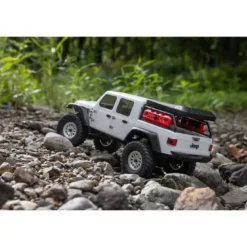 Jeep JT Gladiator 4x4 RTR SCX24 à l'échelle 1/24, crawler à moteur brushed (batterie et chargeur inclus)