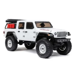 Jeep JT Gladiator 4x4 RTR SCX24 à l'échelle 1/24, crawler à moteur brushed (batterie et chargeur inclus)