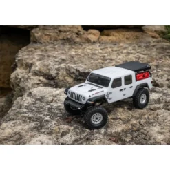 Jeep JT Gladiator 4x4 RTR SCX24 à l'échelle 1/24, crawler à moteur brushed (batterie et chargeur inclus)