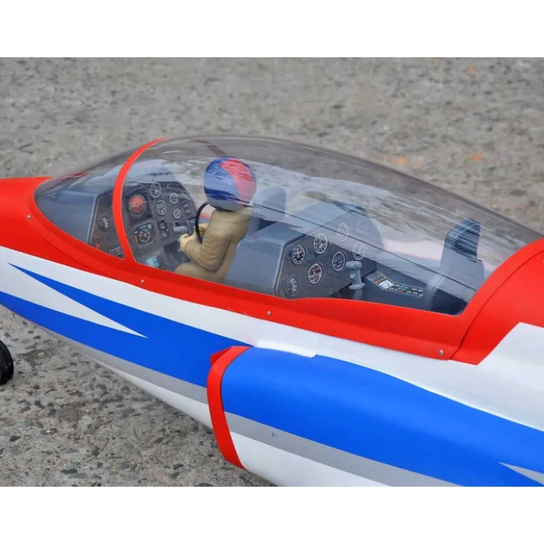 Jet Black Horse Viper turbine 120-160 N ARF 2.23m Bleu/Blanc/Rouge