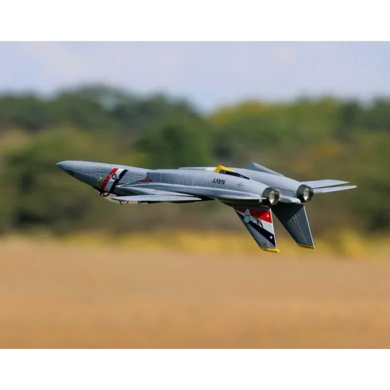Jet E-flite F-14 Tomcat Twin 40mm EDF BNF Basic AS3X / Safe Select env.0.76m