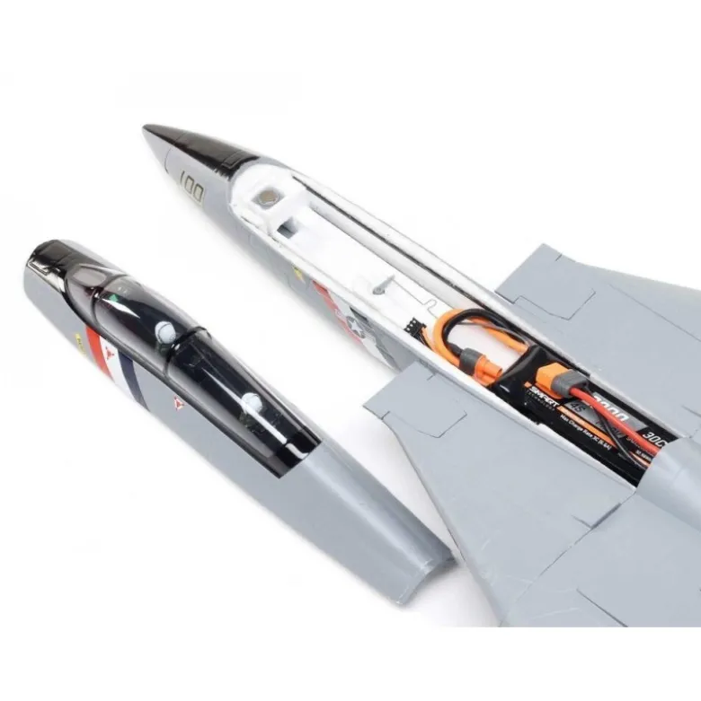 Jet E-flite F-14 Tomcat Twin 40mm EDF BNF Basic AS3X / Safe Select env.0.76m