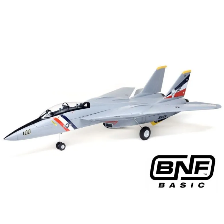 Jet E-flite F-14 Tomcat Twin 40mm EDF BNF Basic AS3X / Safe Select env.0.76m