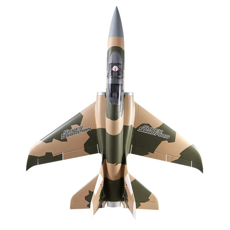 Jet FMS Super Scorpion V2 camo PNP EDF 90mm 8S