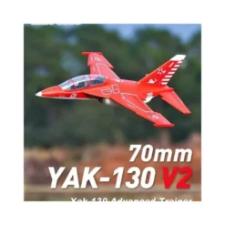 Jet FMS Yak 130 V2 rouge PNP EDF env 0.88m