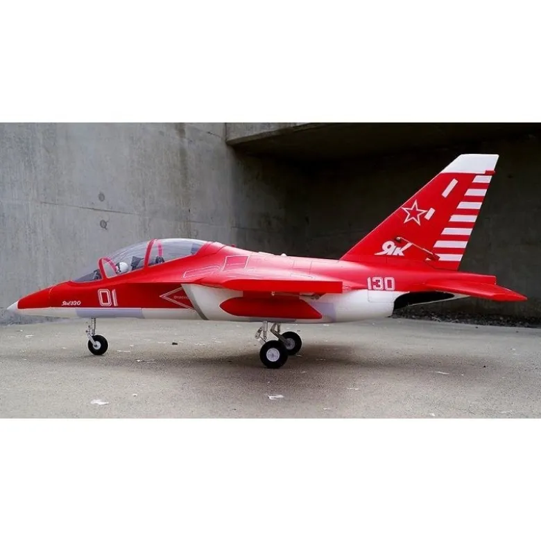 Jet FMS Yak 130 V2 rouge PNP EDF env 0.88m
