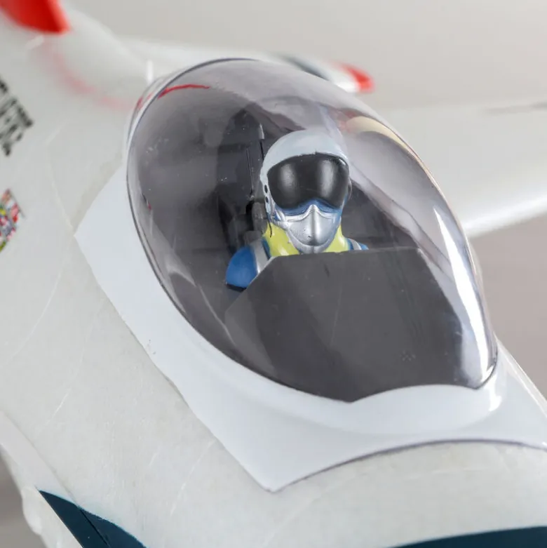 Jet F-16 Thunderbirds 70mm EDF Jet BNF Basic avec AS3X et SAFE Select