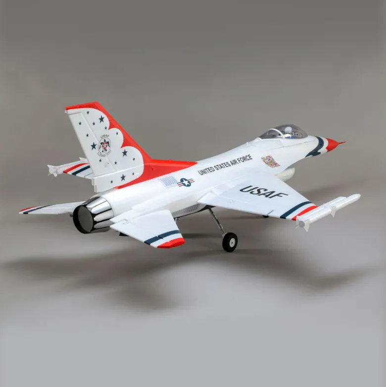 Jet F-16 Thunderbirds 70mm EDF Jet BNF Basic avec AS3X et SAFE Select