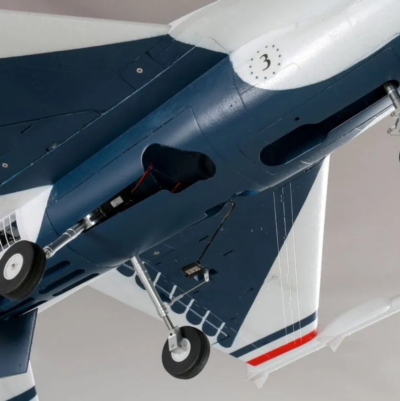 Jet F-16 Thunderbirds 70mm EDF Jet BNF Basic avec AS3X et SAFE Select