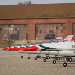 Jet F-16 Thunderbirds 70mm EDF Jet BNF Basic avec AS3X et SAFE Select