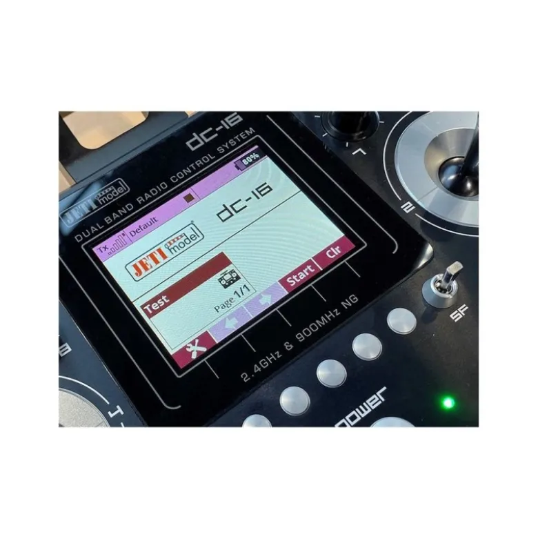 Jeti DC-16 G2 Silver Laquered Multimode 2.4Ghz