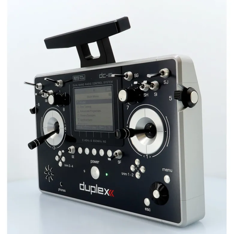 Jeti DC-16 G2 Silver Laquered Multimode 2.4Ghz