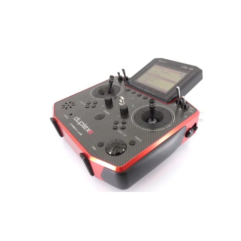 Jeti DS16 Gen. 2 Carbon Line Rouge 2.4Ghz Duplex + R10